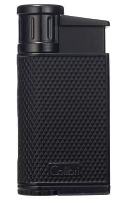 Produktbild: Colibri Evo schwarz Feuerzeug vorne