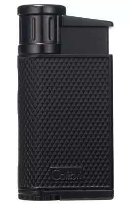Produktbild: Colibri Evo schwarz Feuerzeug vorne