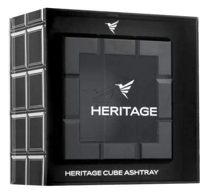 Produktbild: Colibri Heritage Cube anthrazit Zigarrenascher Verpackung