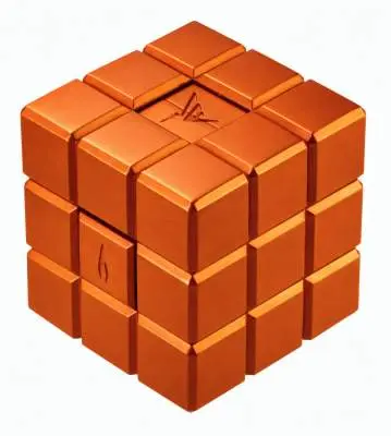 Produktbild: Colibri Heritage Cube orange seitlich