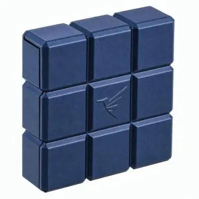 Produktbild: Colibri Heritage Pocket Marineblau mit 2-fach Jetflamme