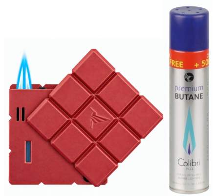 Produktbild: Colibri Heritage Pocket Rot mit Gratisgas