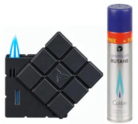 Produktbild: Colibri Heritage Pocket Schwarz mit Gratisgas