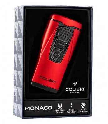 Produktbild: Colibri Monaco II Rot matt Schwarz - Verpackung