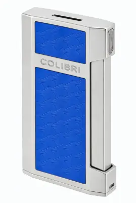 Produktbild: Colibri Mosaic Blau / Chrom mit breiter Flat Flame