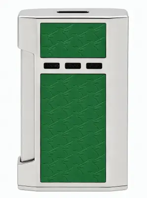 Produktbild: Colibri Mosaic Grün / Chrom mit breiter Flat Flame Rückseite