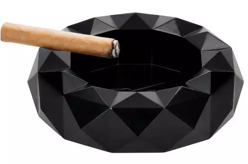 Produktbild: Colibri Quasar rund schwarz mit Zigarre