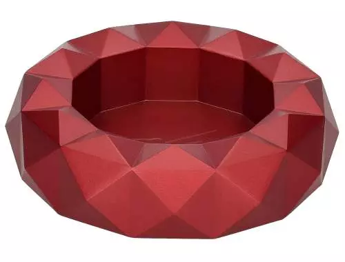 Produktbild: Colibri Quasar rund rot Zigarrenascher