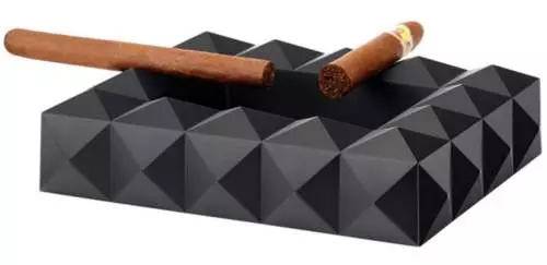 Produktbild: Colibri Quasar schwarz Zigarrenascher 3D Pyramiden