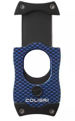 Colibri S-Cut II Zigarrencutter carbon blau 26mm Schnitt