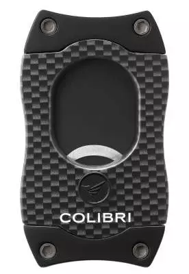 Colibri S-Cut II Zigarrencutter carbon schwarz 26mm Schnitt