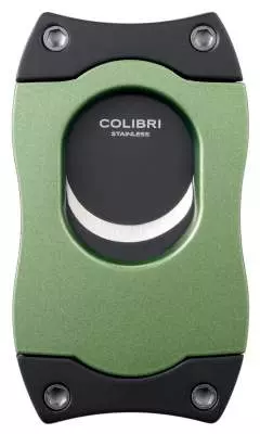 Produktbild: Colibri S-Cut II grün Zigarrencutter hinten