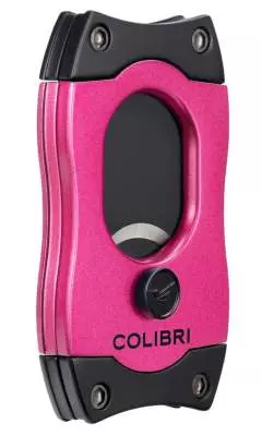 Produktbild: Colibri S-Cut II pink Zigarrencutter seitlich