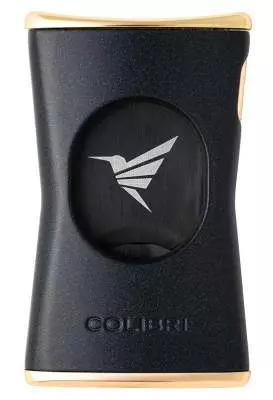 Produktbild: Colibri Slim Cut schwarz gold Zigarrencutter