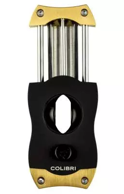 Produktbild: Colibri V-Cut schwarz-gold offen
