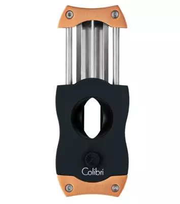 Colibri V-Cut schwarz-Rosegold offen