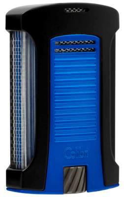 Produktbild: Colibri Daytona II blau schwarz Feuerzeug