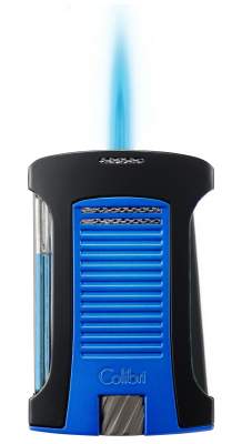 Produktbild: Colibri Daytona II Feuerzeug blau mit Jet-Flamme