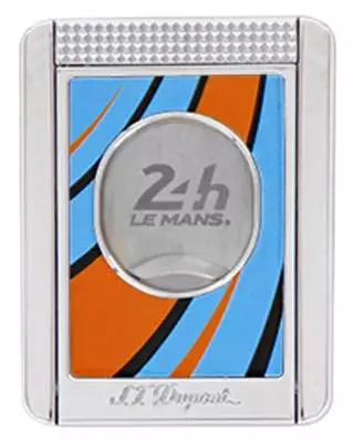 S.T. Dupont Zigarrencutter Le Mans blau orange chrom