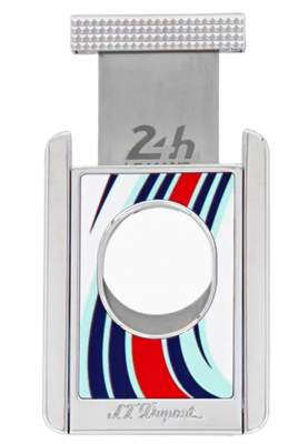 Produktbild: S.T. Dupont Zigarrencutter Le Mans weiss blau rot chrom