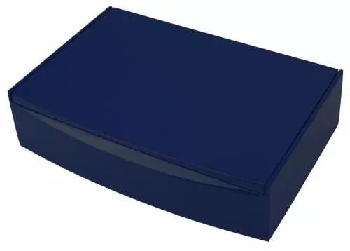 Produktbild: Humidor dunkelblau glänzend