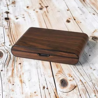 Produktbild: Humidor Walnussdekor matt auf Holz