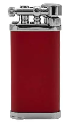 Produktbild: IM Corona Old Boy Pfeifenfeuerzeug chrom rot 64-3106