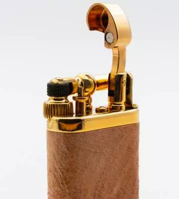 Produktbild: IM Corona Old Boy 64-5002 Pfeifenfeuerzeug offen