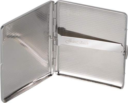 Produktbild: Zigarettenetui Jean Claude Nickel gebürstet 9er
