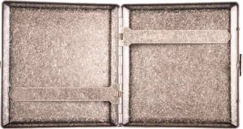 Produktbild: Zigarettenetui Jean Claude silber antik 20er