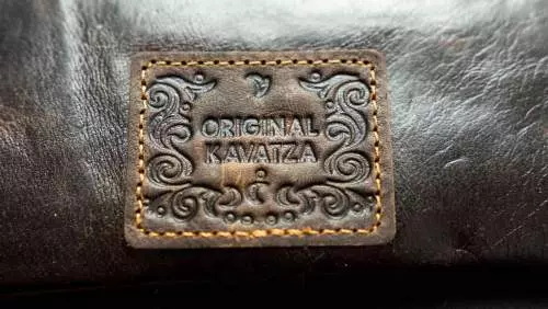 Kavatza Havana Classic MP 17 Leder braun Mini Joint Tabaktasche Drehertasche