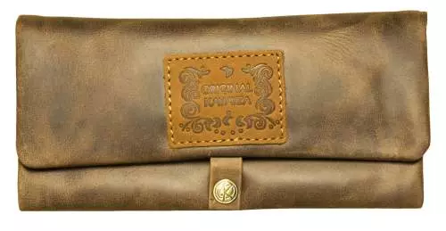 Produktbild: Kavatza Buckaroo Deluxe P 05RO Leder dunkelbraun Joint Drehertasche