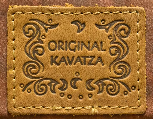 Produktbild: Kavatza Havana Deluxe P 17RO Leder dunkelbraun Joint Tabaktasche Drehertasche