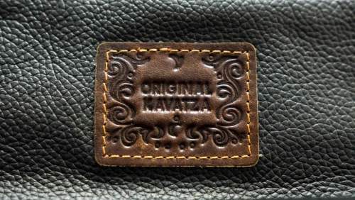 Produktbild: Kavatza Classic Leder schwarz Tabaktasche Drehertasche Tabakbeutel