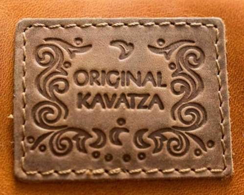 Produktbild: Kavatza Tabba Deluxe Leder braun Tabaktasche Drehertasche Tabakbeutel