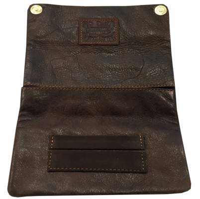 Produktbild: Kavatza Leder Patchwork Earth Tabaktasche Drehertasche Tabakbeutel