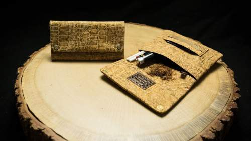 Produktbild: Kavatza Kork-Odile Tabaktasche Drehertasche Tabakbeutel