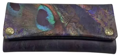 Produktbild: Kavatza Peacock Tabaktasche Drehertasche Tabakbeutel