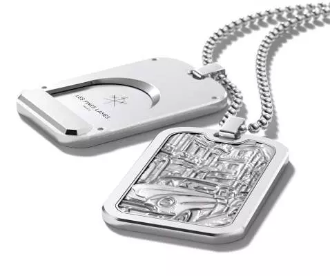 Produktbild: Les Fines Lames LE TAG T100 Almendron Silver liegend