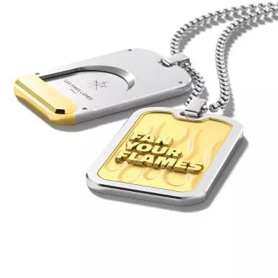 Produktbild: Les Fines Lames LE TAG T100 Fan your Flames Gold liegend