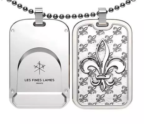 Produktbild: Les Fines Lames LE TAG T100 Fleur de Lys Silver