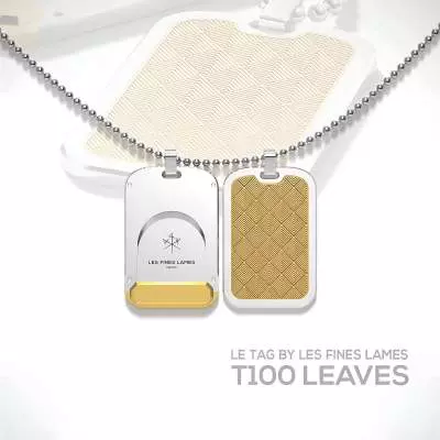 Produktbild: Les Fines Lames LE TAG T100 Leaves Gold Banner
