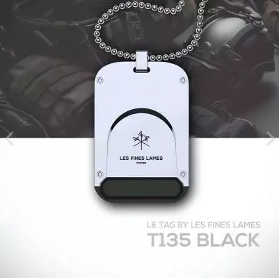 Produktbild: Fines Lames LE TAG T135 Black Banner