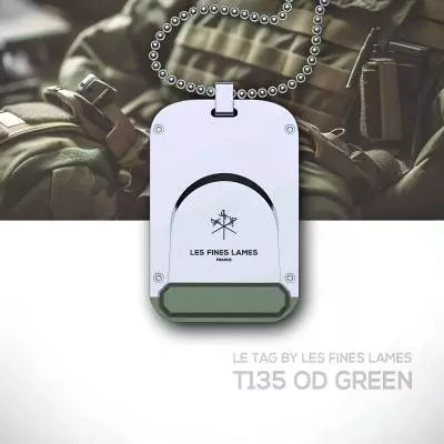 Produktbild: Fines Lames LE TAG T135 OD Green Banner