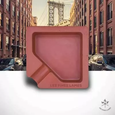 Produktbild: Les Fines Lames MONAD Red Concrete Zigarrenascher Banner