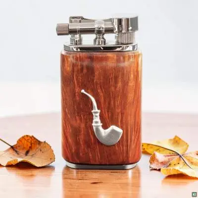 Produktbild: Mastro de Paja Maestro Pipa Smooth Brown - Szene auf einem Tisch