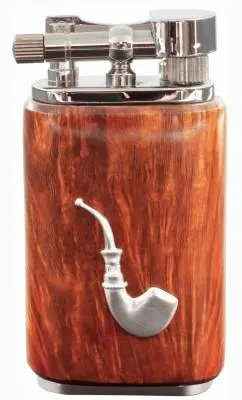 Produktbild: Mastro de Paja Maestro Pipa Smooth Brown Pfeifenfeuerzeug