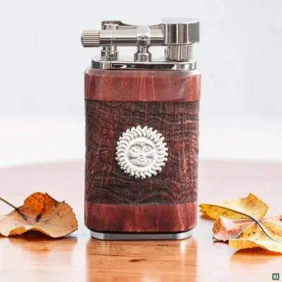 Produktbild: Mastro de Paja Maestro Sole Sandblast Brown - Tischszene