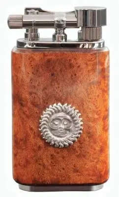 Produktbild: Mastro de Paja Maestro Sole Smooth Brown Pfeifenfeuerzeug