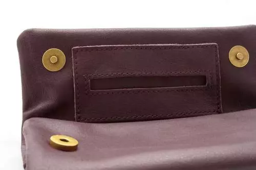 Produktbild: Mestango Frost in Leder rot 2016-4 Tabaktasche Drehertasche Magnetknöpfe